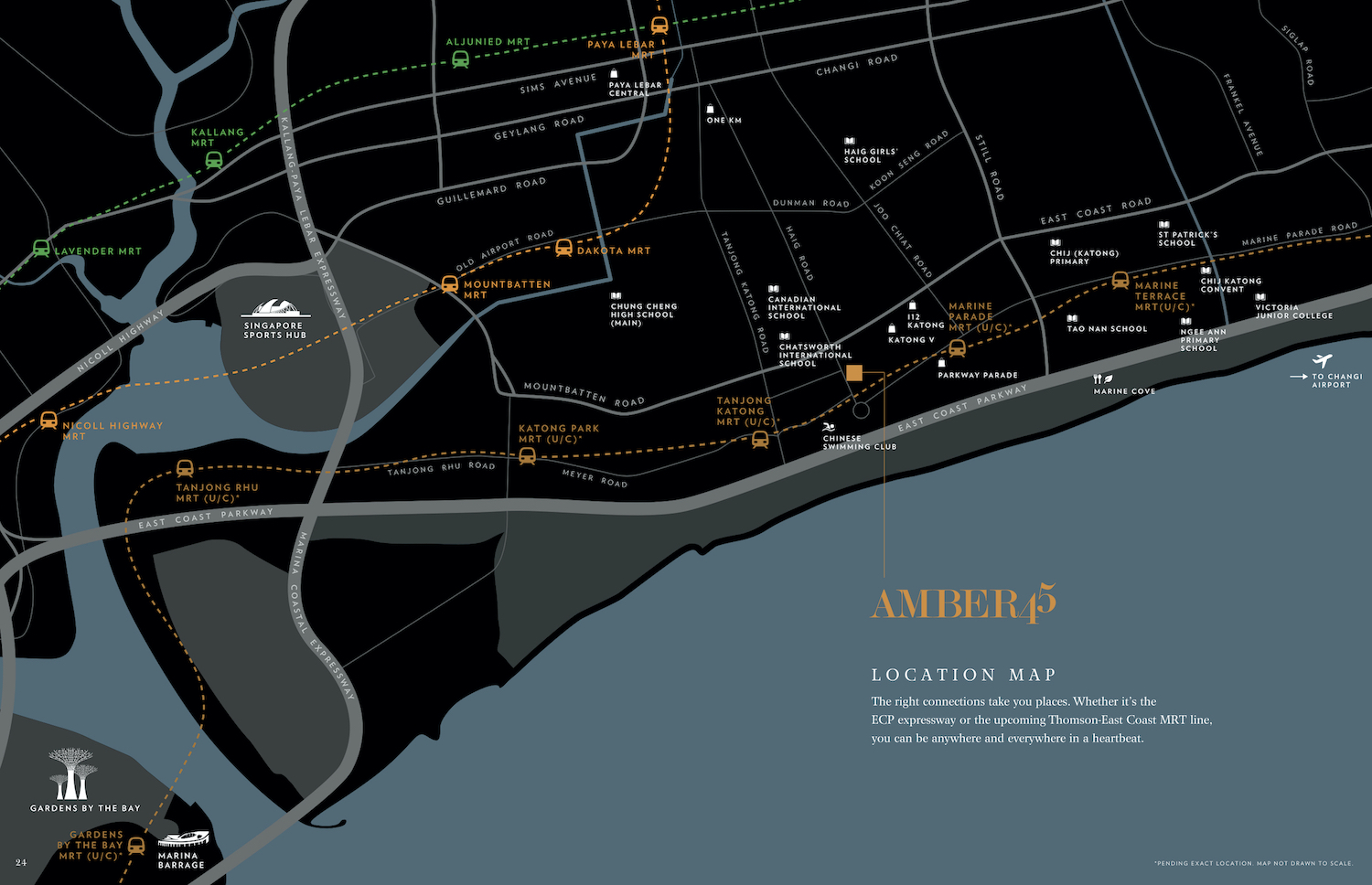 Amber 45 Location Map - Singapore