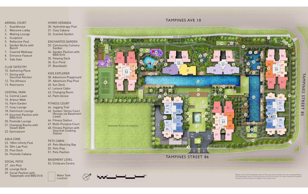 The Tapestry Site Plan