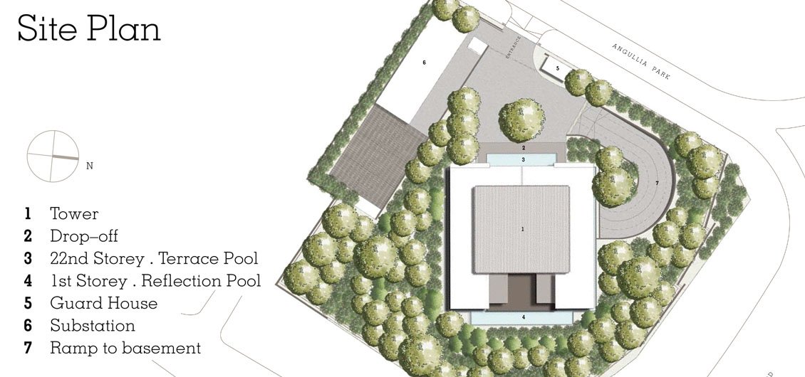 TwentyOne Angullia Park Site Plan