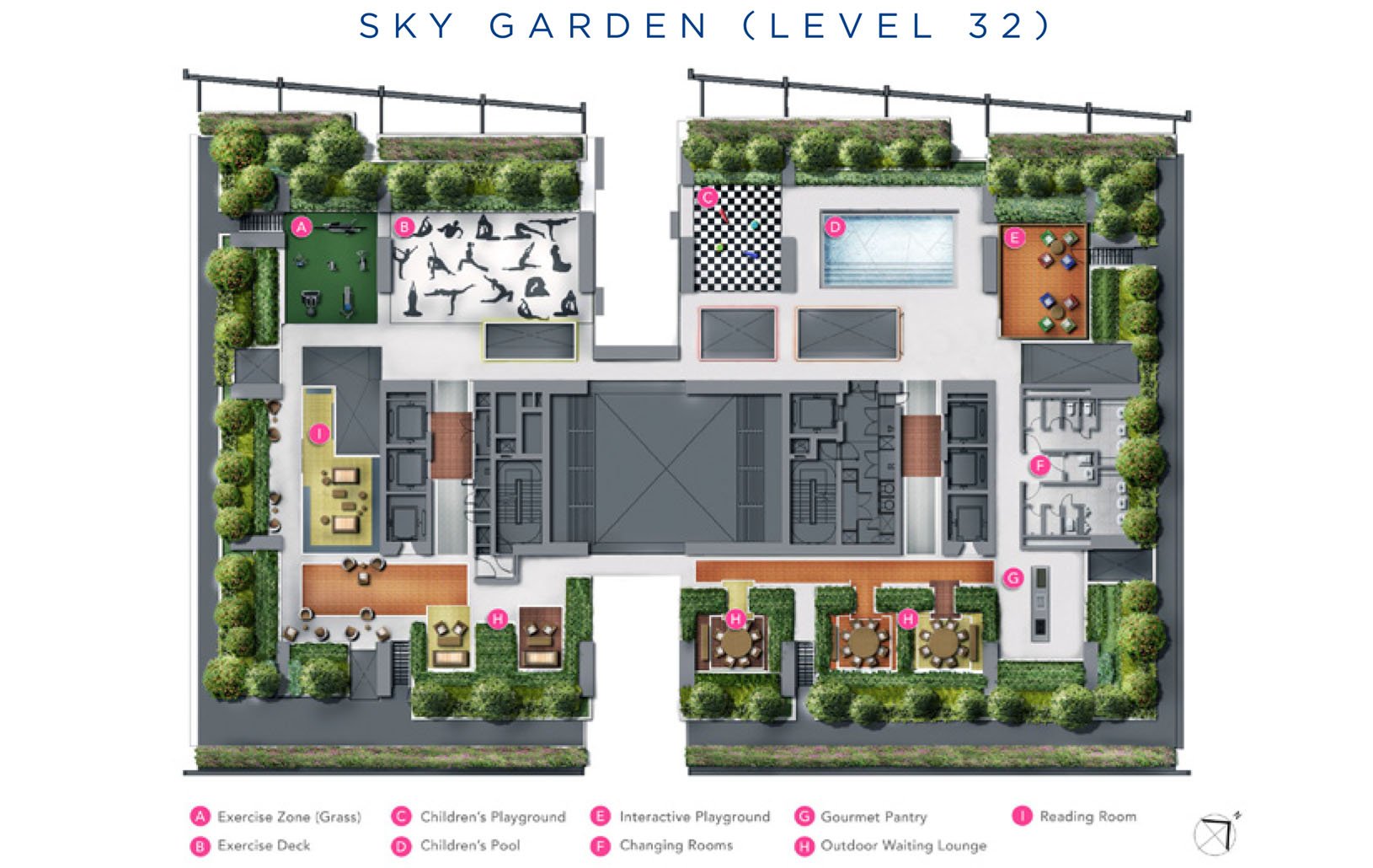 South Beach Residences Sky Garden - Level 32