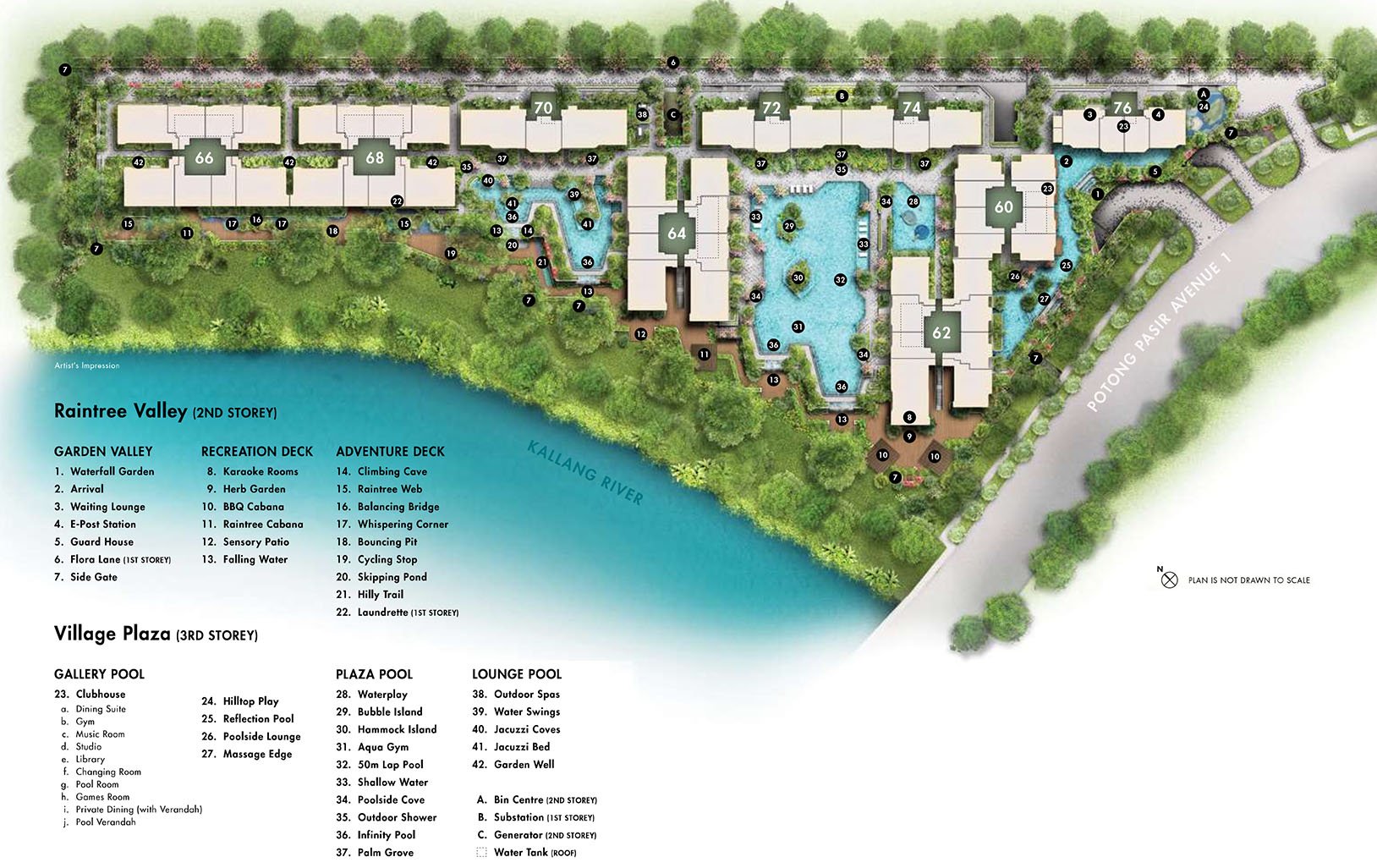 The Tre Ver Facilities Site Plan