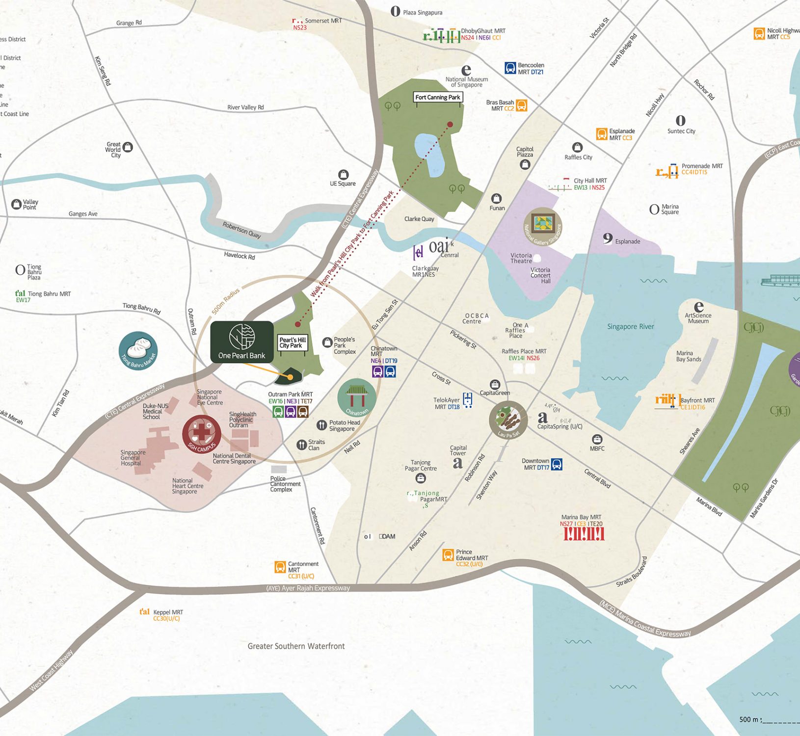 One Pearl Bank LOCATION MAP & SITE PLAN
