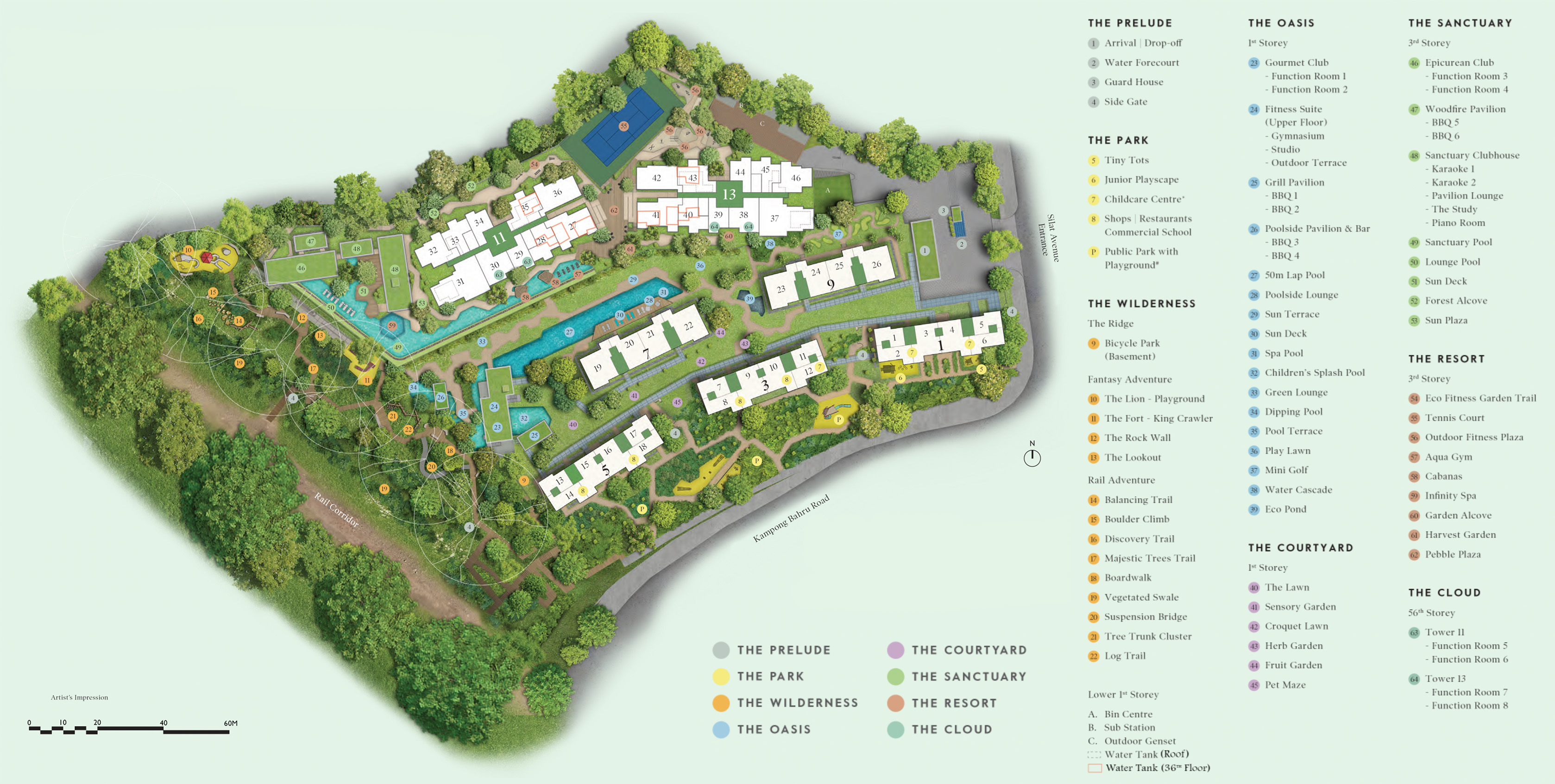 new-condo-singapore-avenue-south-residence-site-plan