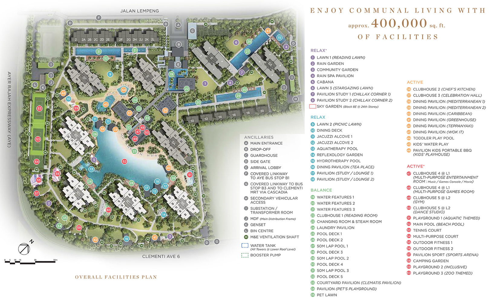 new-condo-singapore-parc-clematis-site-plan