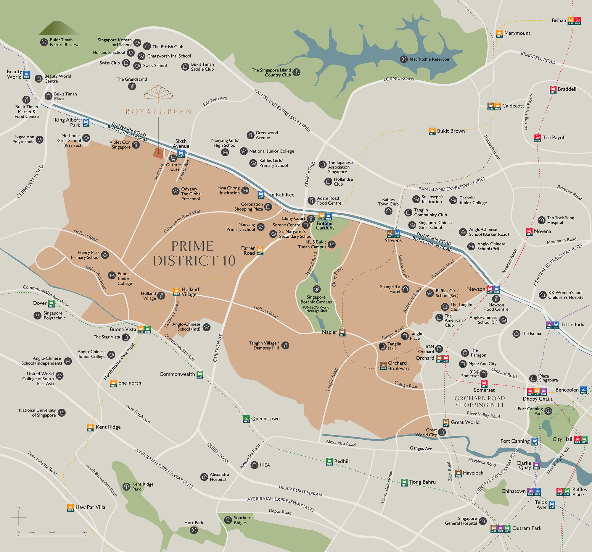 new-condo-singapore-royal-green-location-map