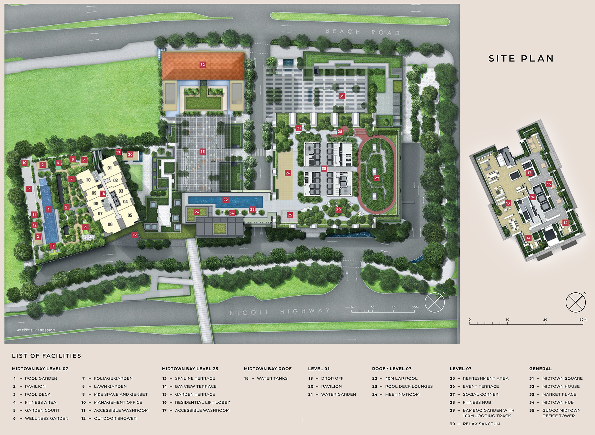 new-condo-singapore-guoco-midtown-bay-site-plan