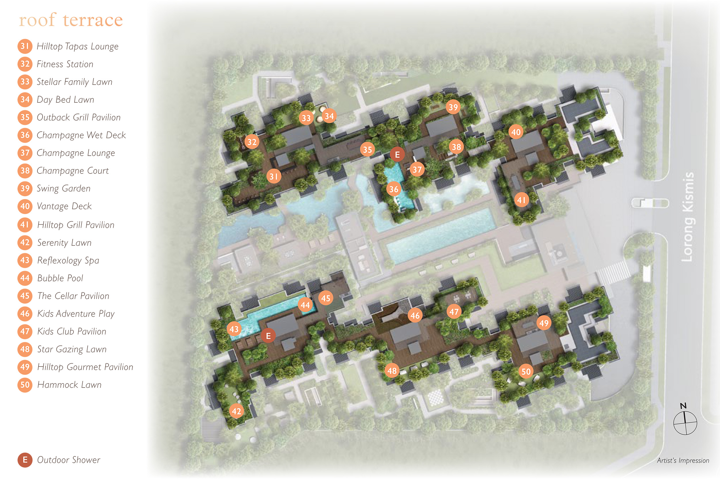 new-condo-singapore-roof-terrace-site-plan