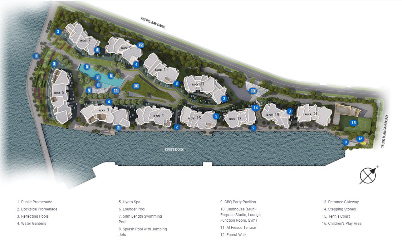 Corals-at-Keppel-Bay-new-condo-singapore-Site-Plan