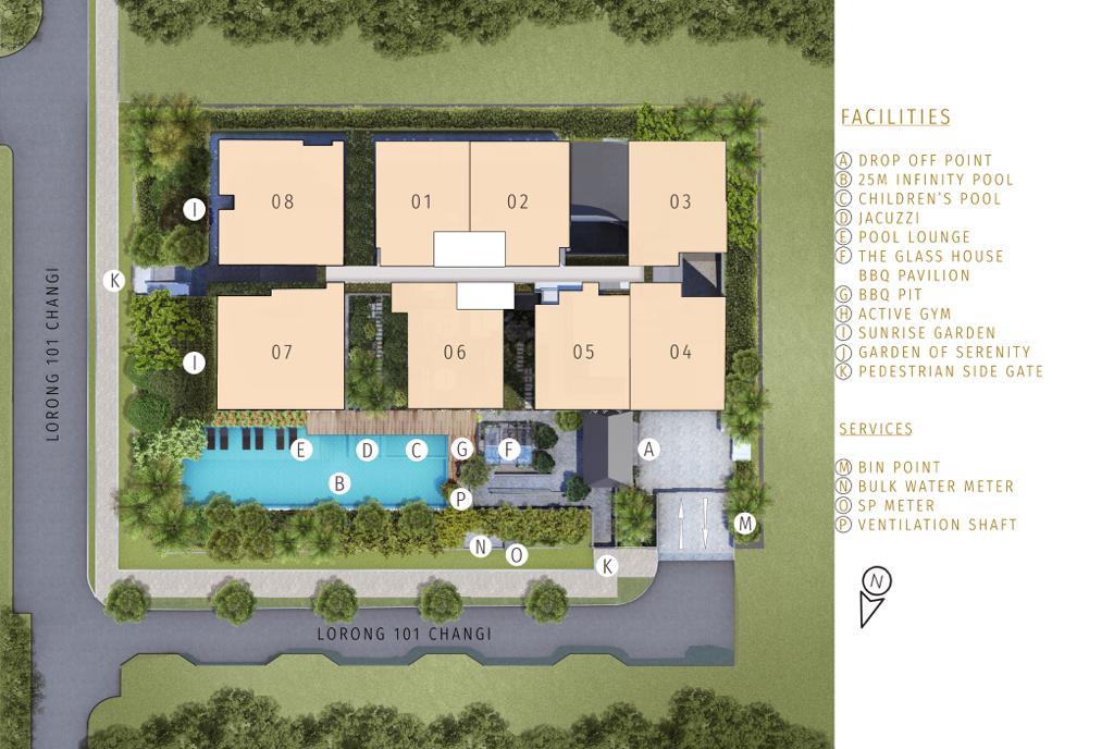 Olloi-new-condo-singapore-Siteplan-1st-Floor