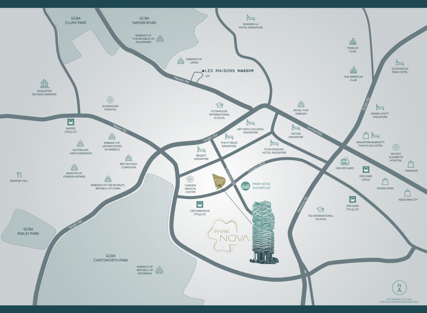 park-nova-location-map