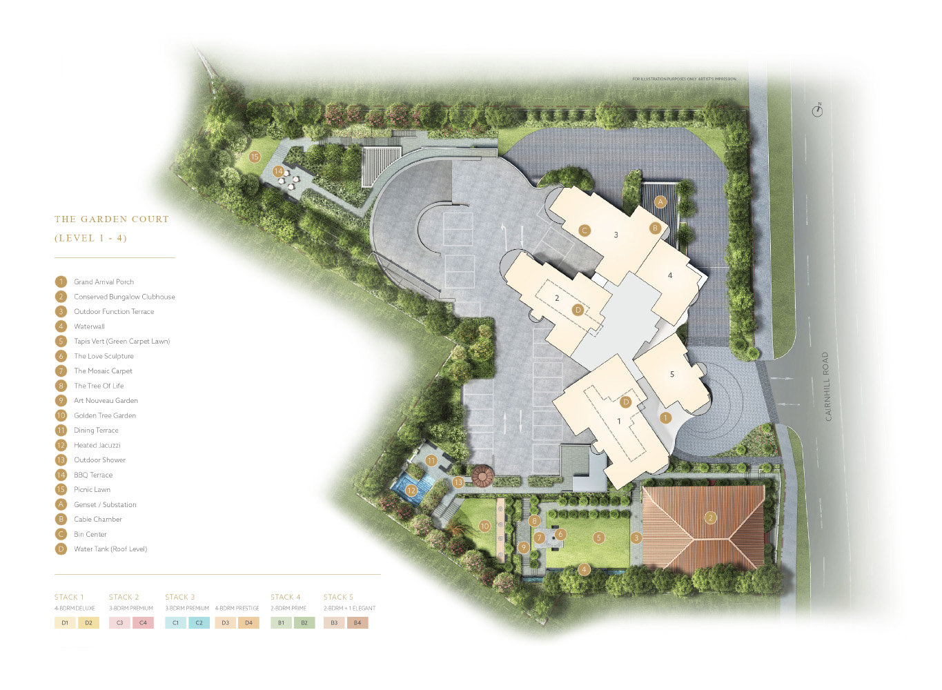 new-condo-singapore-klimt-cairnhill-site-plan