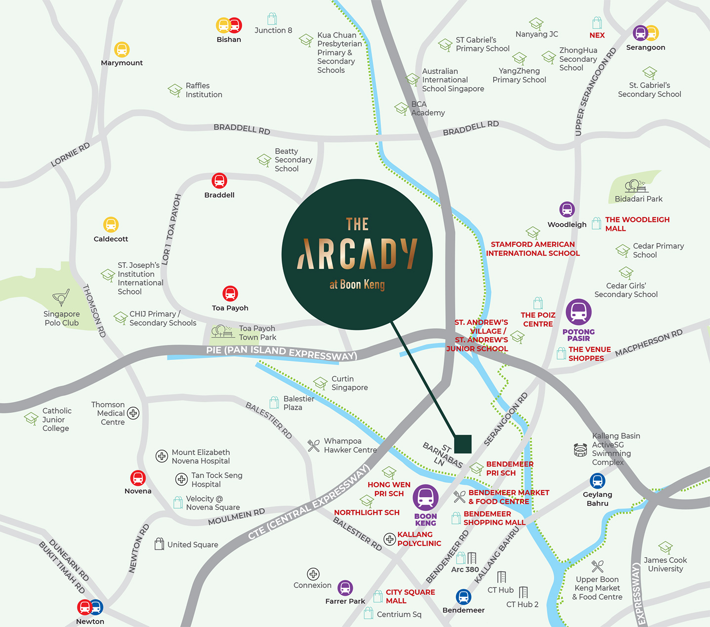 the-arcady-location-map